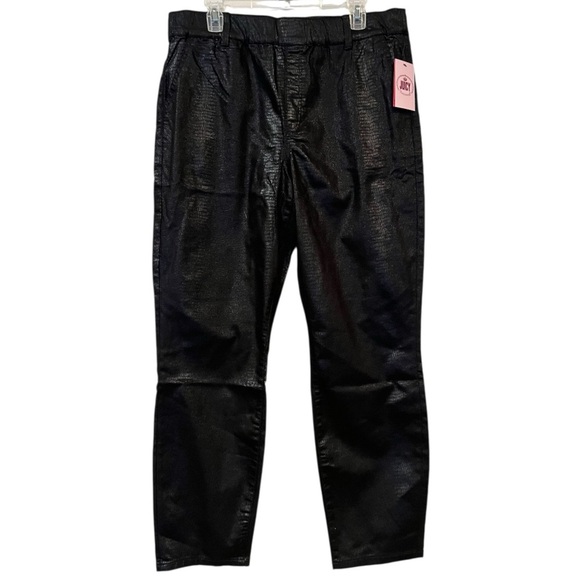 Juicy Couture Faux Snakeskin Pants the Beverly Skinny in size 18 NWT - Picture 4 of 14